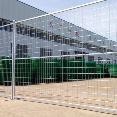 Αμερικανική αγορά πρότυπο 6 X 12 Ft Ζυγισμένα προσωρινά πίνακες φράχτη αλυσίδας σύνδεσης για το εργοτάξιο