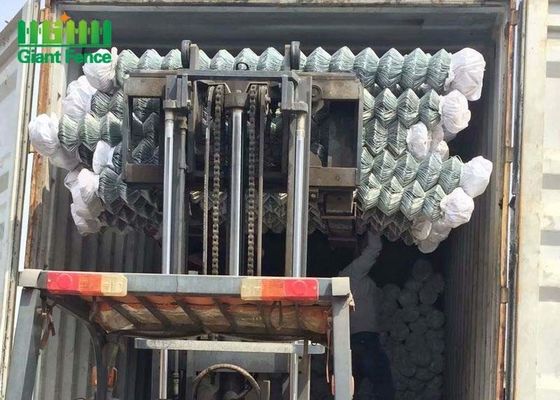Πίνακες φράχτη με αλυσίδα PVC σε μαύρο για πύλες πλέγματος