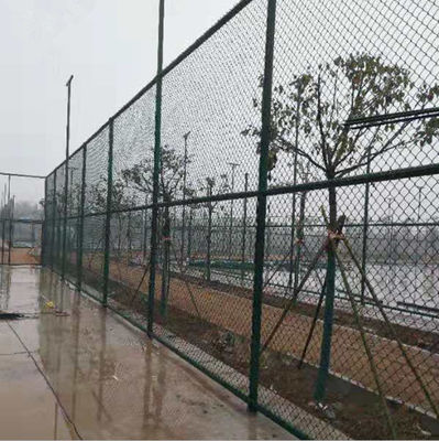 Πίνακες φράχτη με αλυσίδα PVC σε μαύρο για πύλες πλέγματος