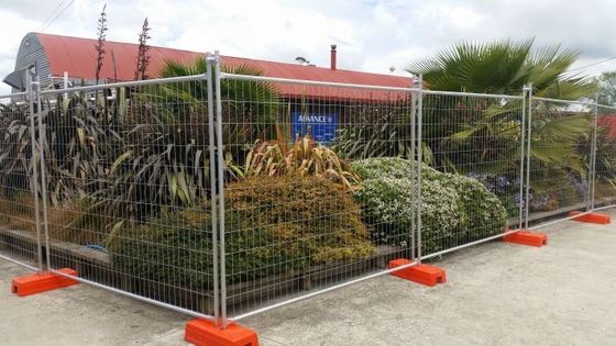 Ζυγισμένο PVC Καναδά Προσωρινά Πίνακες Φράχτη Ζεστή πώληση Φράχτης πισίνας Προσωρινό Φράχτη Πύλη για τον Καναδά